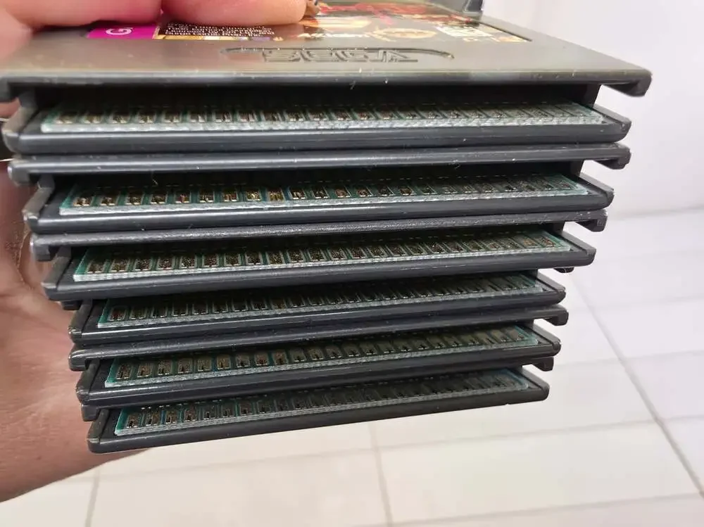 6x Sega Game Gear Games Sonic X-Men Judge Dredd Sports Trivia +++ Lot Of 6